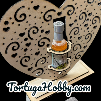 Gift Holder for Miniature Liquor Bottles