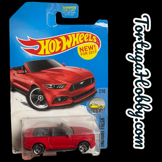 2017 -  Hot Wheels Mainline - 2015 Ford Mustang GT Convertible