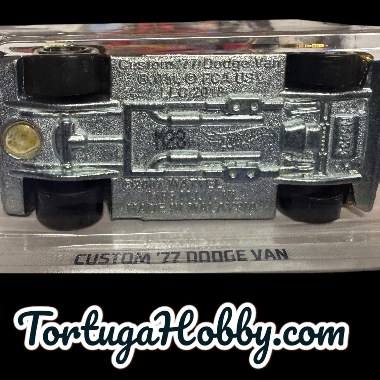 2017 - Hot Wheels - Mainline - Custom 1977 Dodge Van Chrome