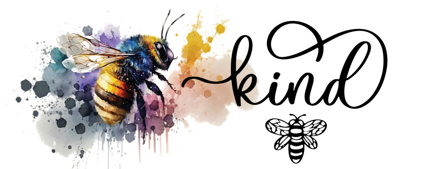 Coffee Cup - Bee Kind Bee Themed Coffee Cup - Watercolor Bee Artistic Cup