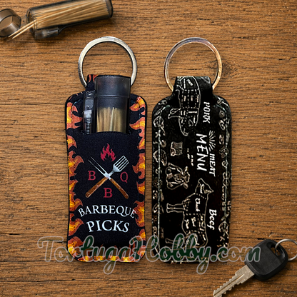 Toothpick Buddys™ Keychain Toothpick Holder | Portable Toothpick Cases