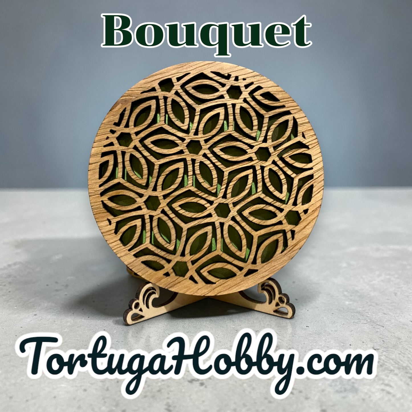 Cut Out Wood Coasters