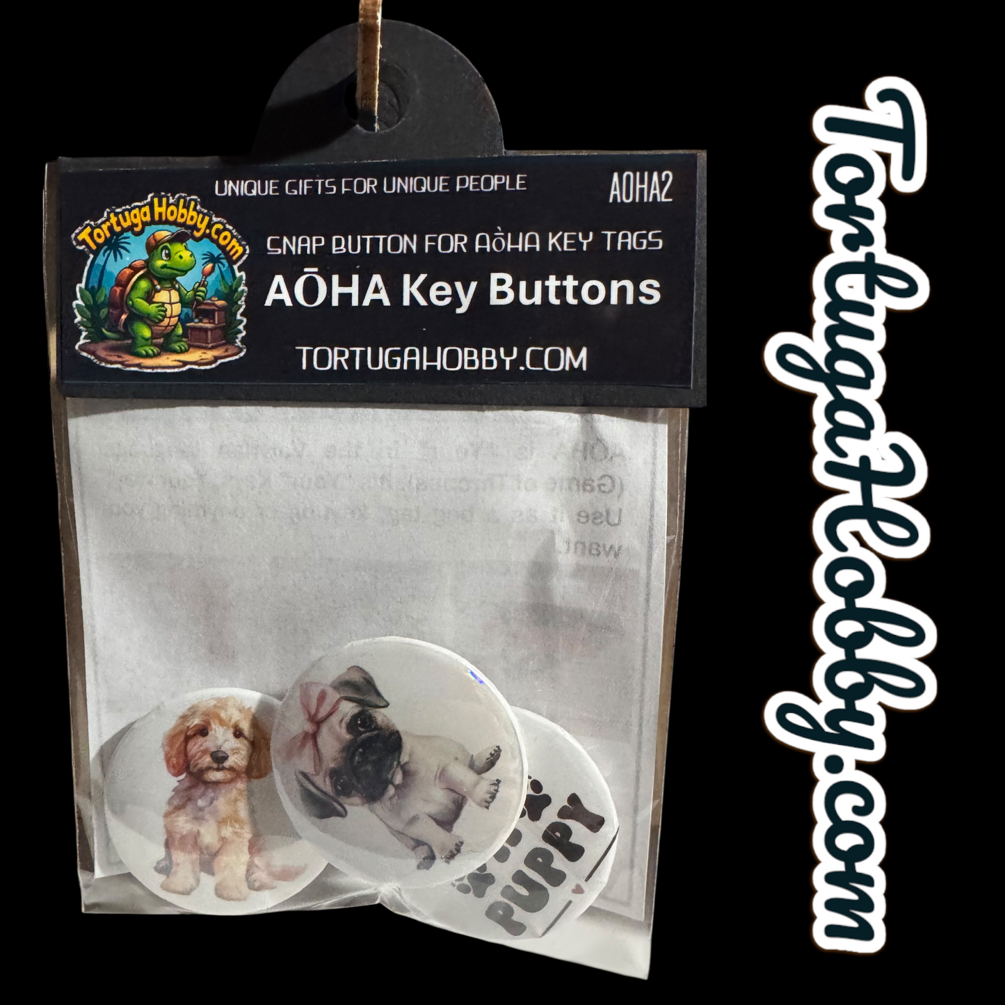 Aoha Keychain Buttons - Be Unique With Interchangeable Buttons