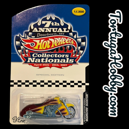 2007 - Hot Wheels 7th Annual Collectors Nationals - Scorchin Scooter  - Only 3000 Run