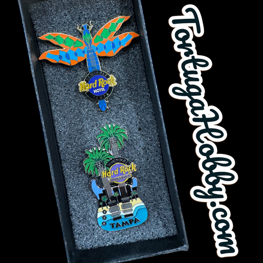 2008 - Hard Rock Cafe - Tampa -  2 Pins - Limited To Only 300 Pins Made