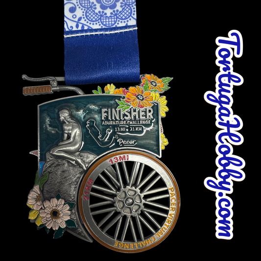 The Conqueror - Copenhagen Denmark - High Quality Finishers Medal.