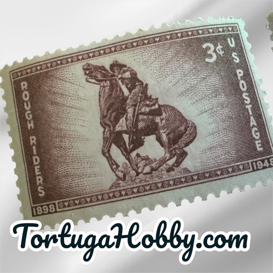 1948 - Rough Riders Anniversary Stamp - Includes 2 Stamps - SCOTT #973