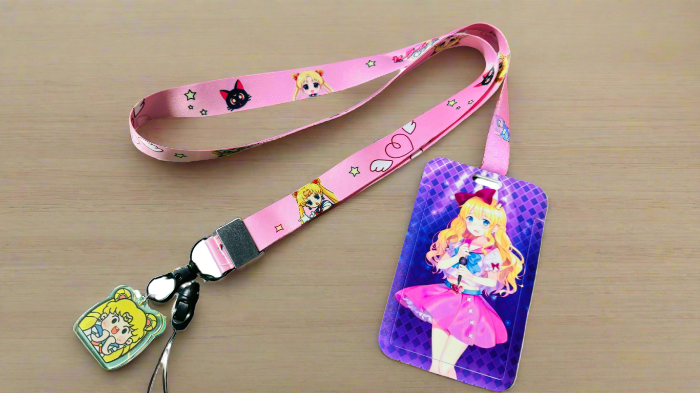 Lanyards - Sailor Moon Anime Lanyard / ID Badge Holder