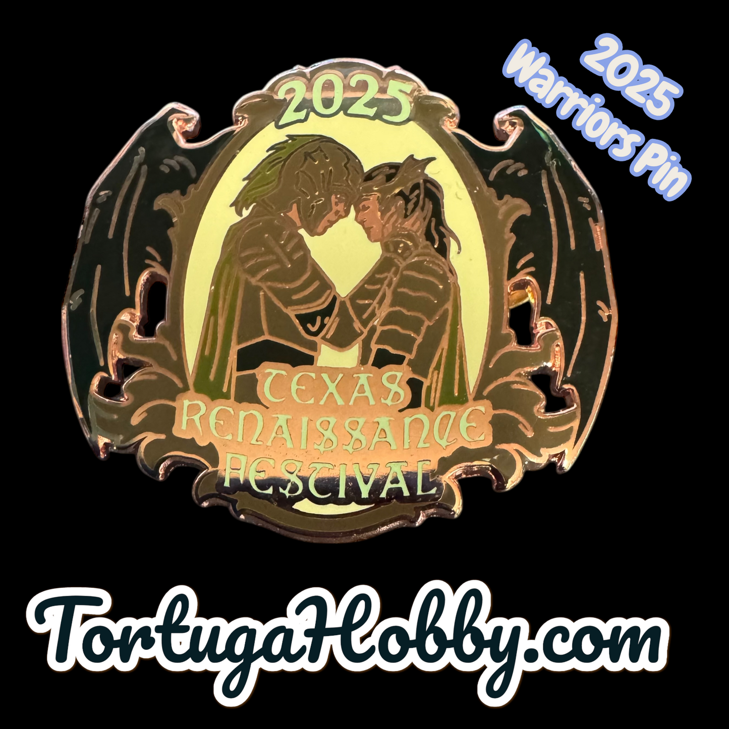 2025 - Texas Renaissance Festival Pin - The Warrior
