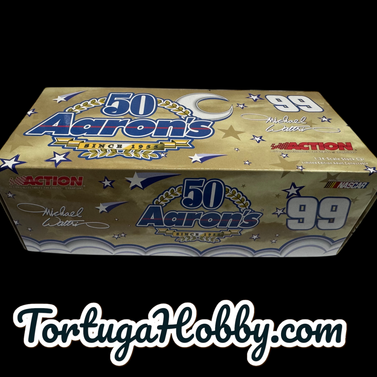 Action Racing NASCAR #99 Michael Waltrip Limited Edition Aaron’s 1:24 Scale