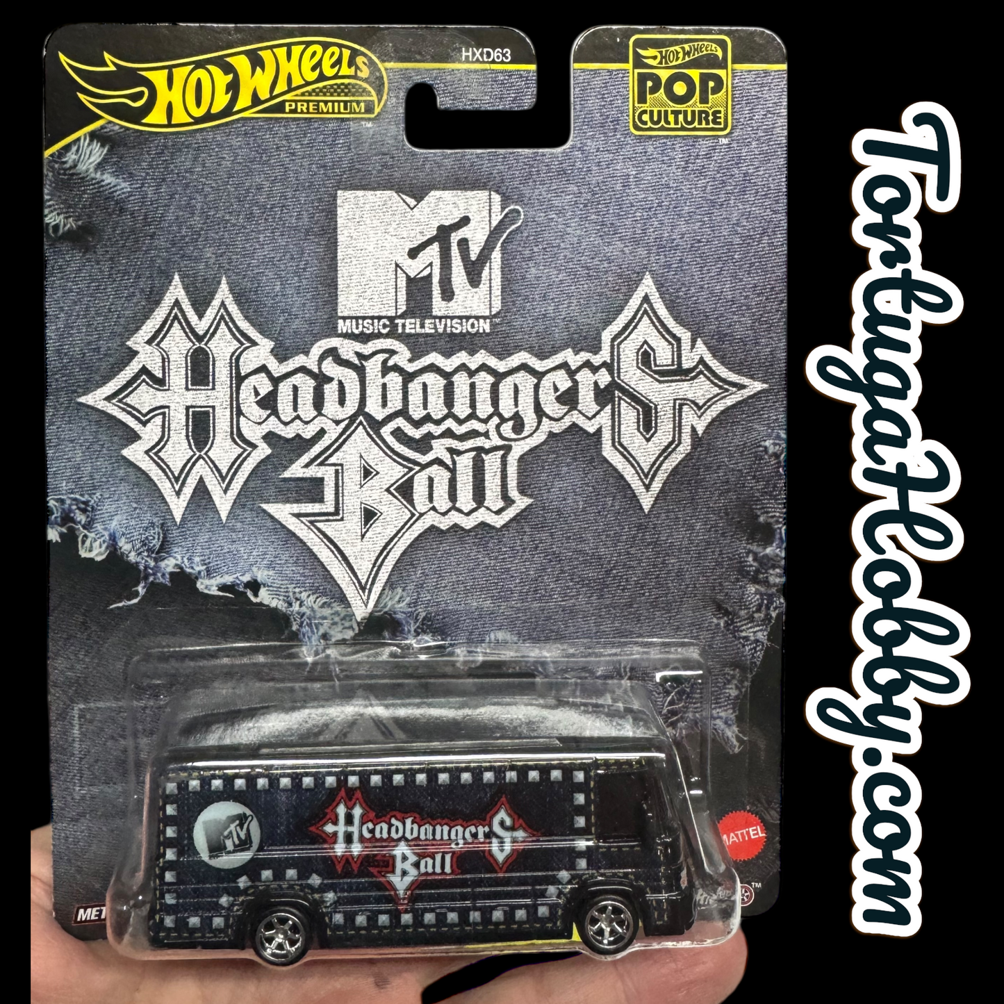 2025 Hot Wheels Pop Culture "MTV Headbangers" Ball HW Tour Bus Model BL64-7C