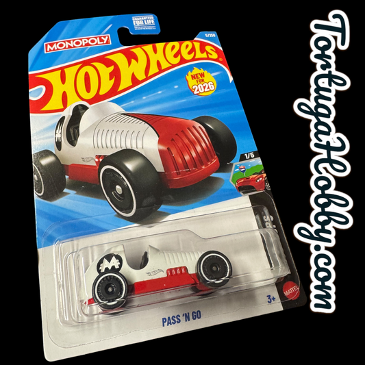 2026 - Hot Wheels - Mainline - Pass N’ Go - White Variant