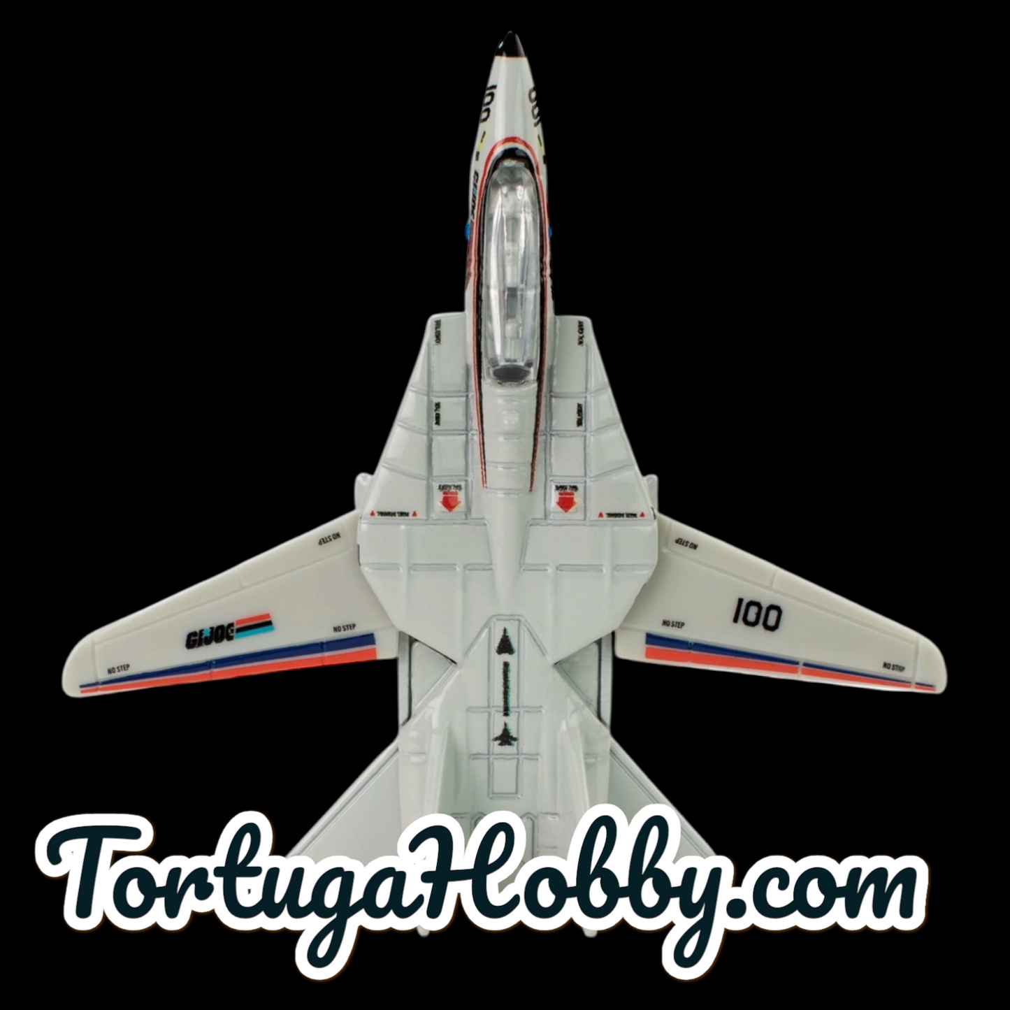 2025 Hot Wheels Premium Pop Culture G.I.JOE Combat Jet Sky Striker (F-14 Tomcat)