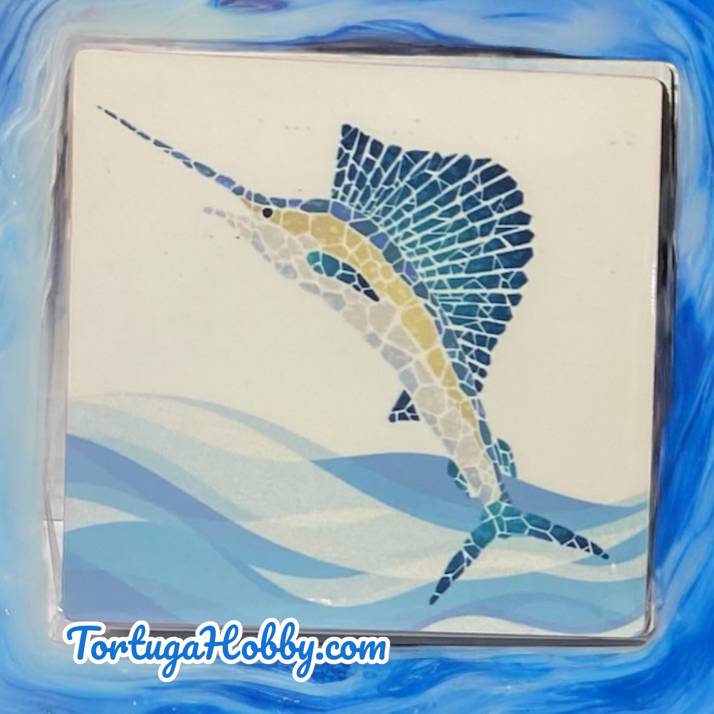 Mosaic Sea Life Coasters