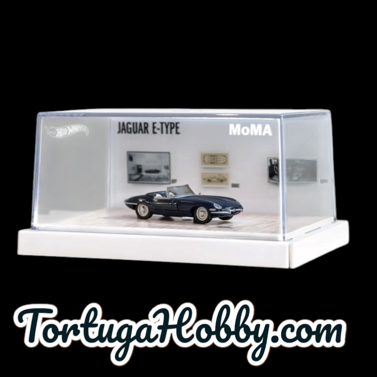 2024 - Hot Wheels  - MoMA - Jaguar E-Type Roadster