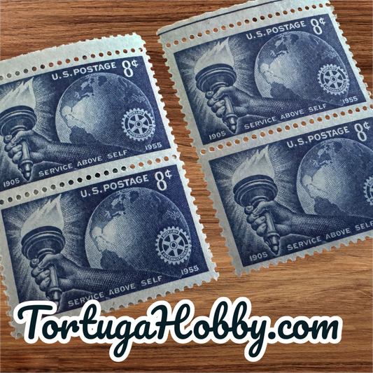 1955 - 50th Anniversary Of Rotary International - Scott #1066 - 8 Cent Stamp