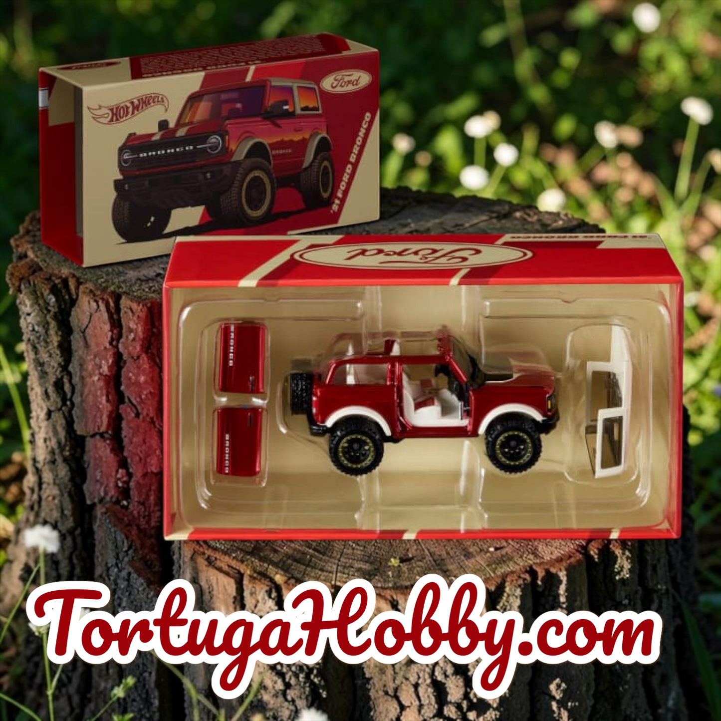 2025 - Hot Wheels - RLC - Exclusive 2021 Ford Bronco - Red
