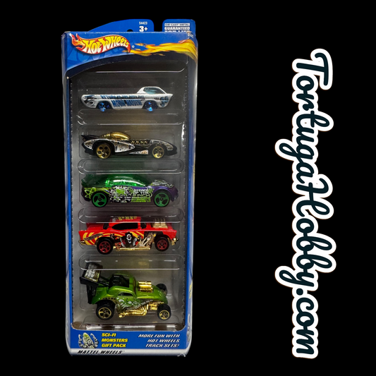 2000 - Hot Wheels - 5 Car Gift Pack - Sci Fi Monsters