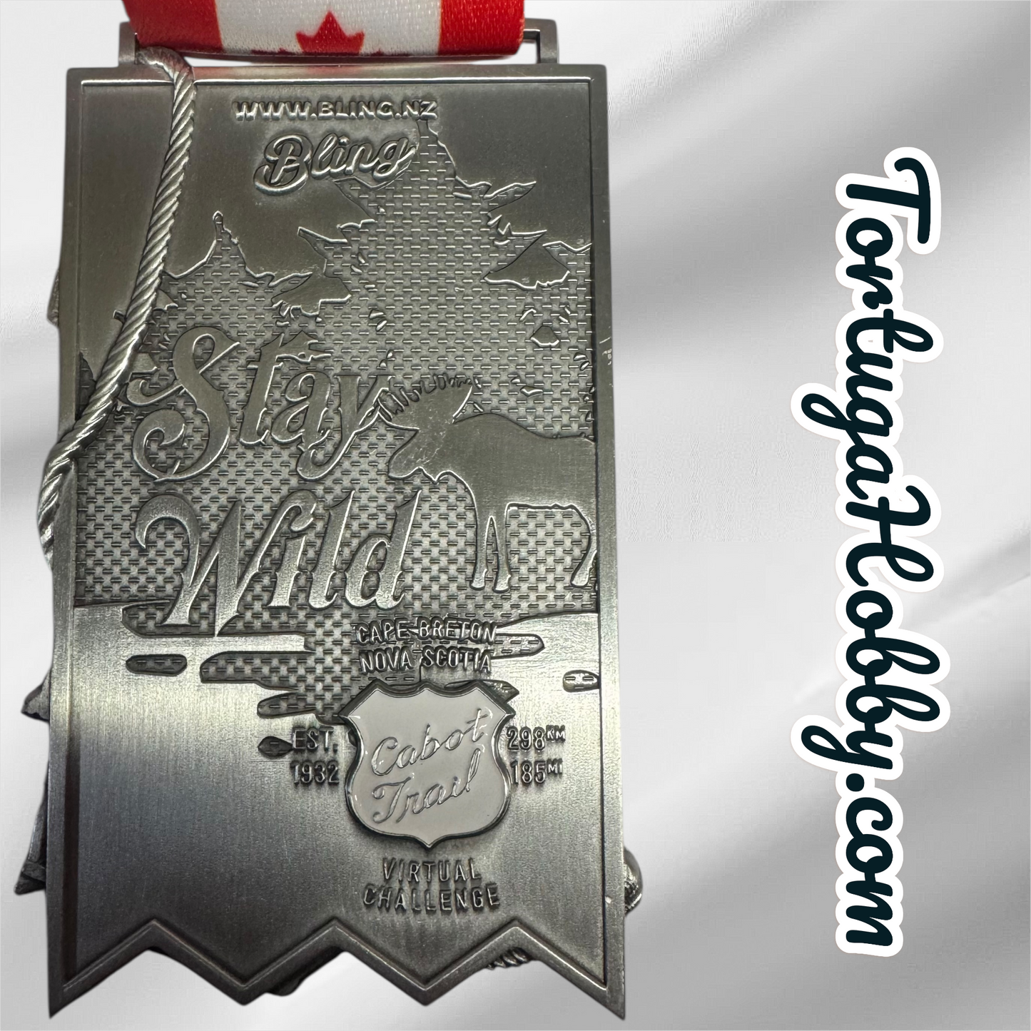 The Conquerors - Virtual Adventure Medals - Cabot Trail Nova Scotia Canada