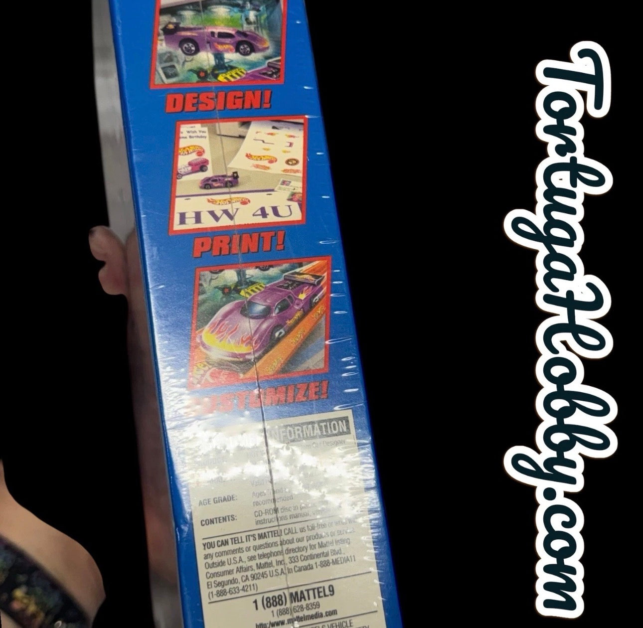 1997 - VW DRAG BUS HOT WHEELS CUSTOM CAR DESIGN SET  SEALED
