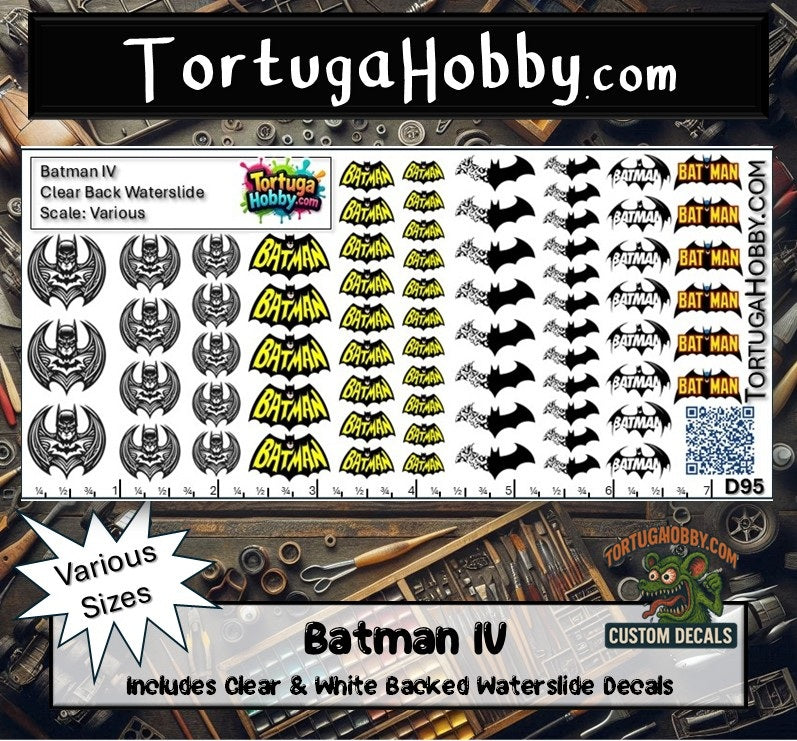 Batman IV - Great for Models, Derby or Other Projects