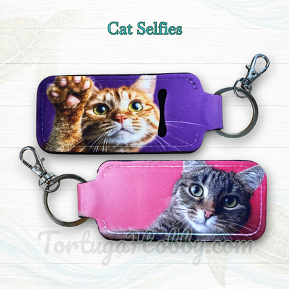 Lip Balm Holder | Lipstick & Chapstick Keychain | Kiss Keeper™ Collection