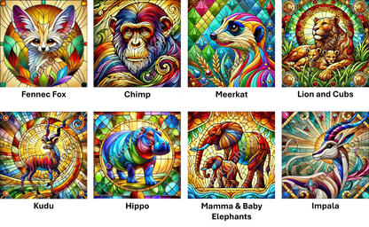 Coaster Set - The Safari Collection