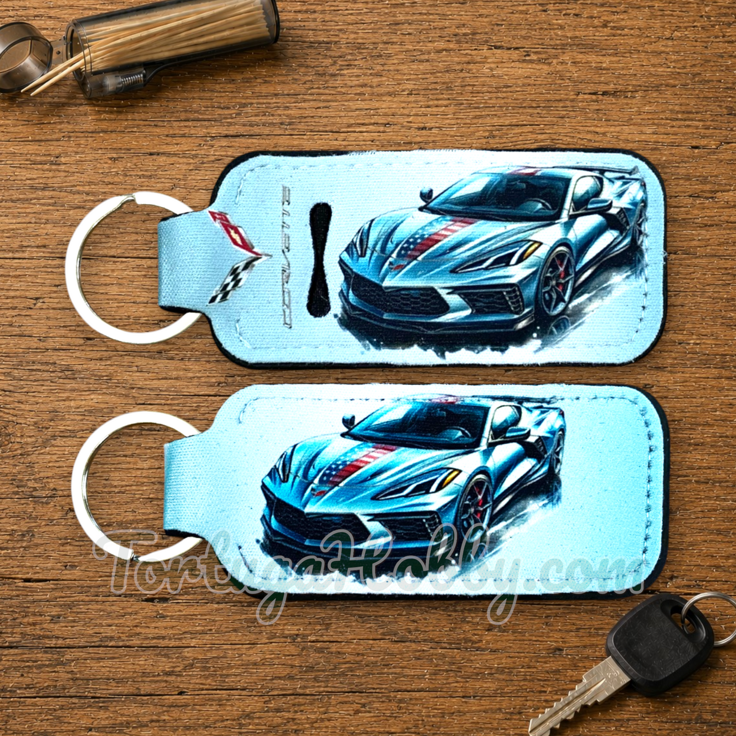 Toothpick Buddys™ Keychain Toothpick Holder | Portable Toothpick Cases
