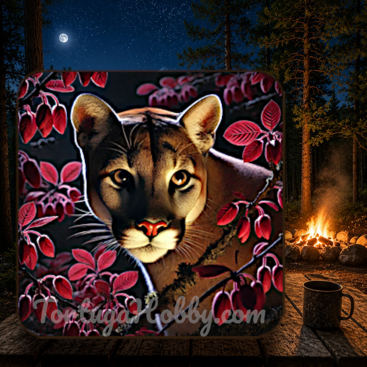 Night Hunters Drink Coasters
