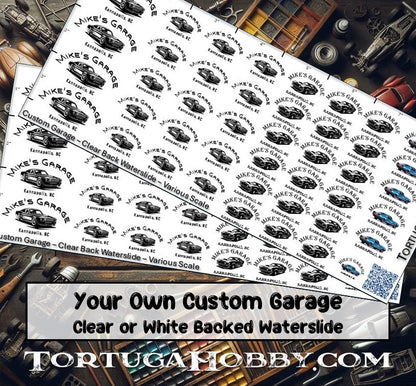 Custom Garage Decals - Your Very Own Garage - Totally Your Way
