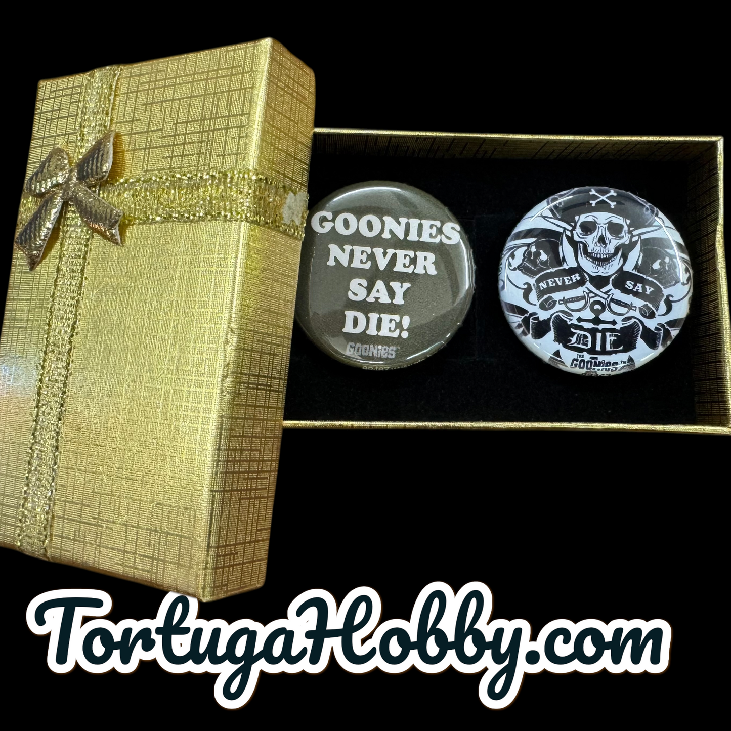 The Goonies Never Say Die 1.25” Button Set