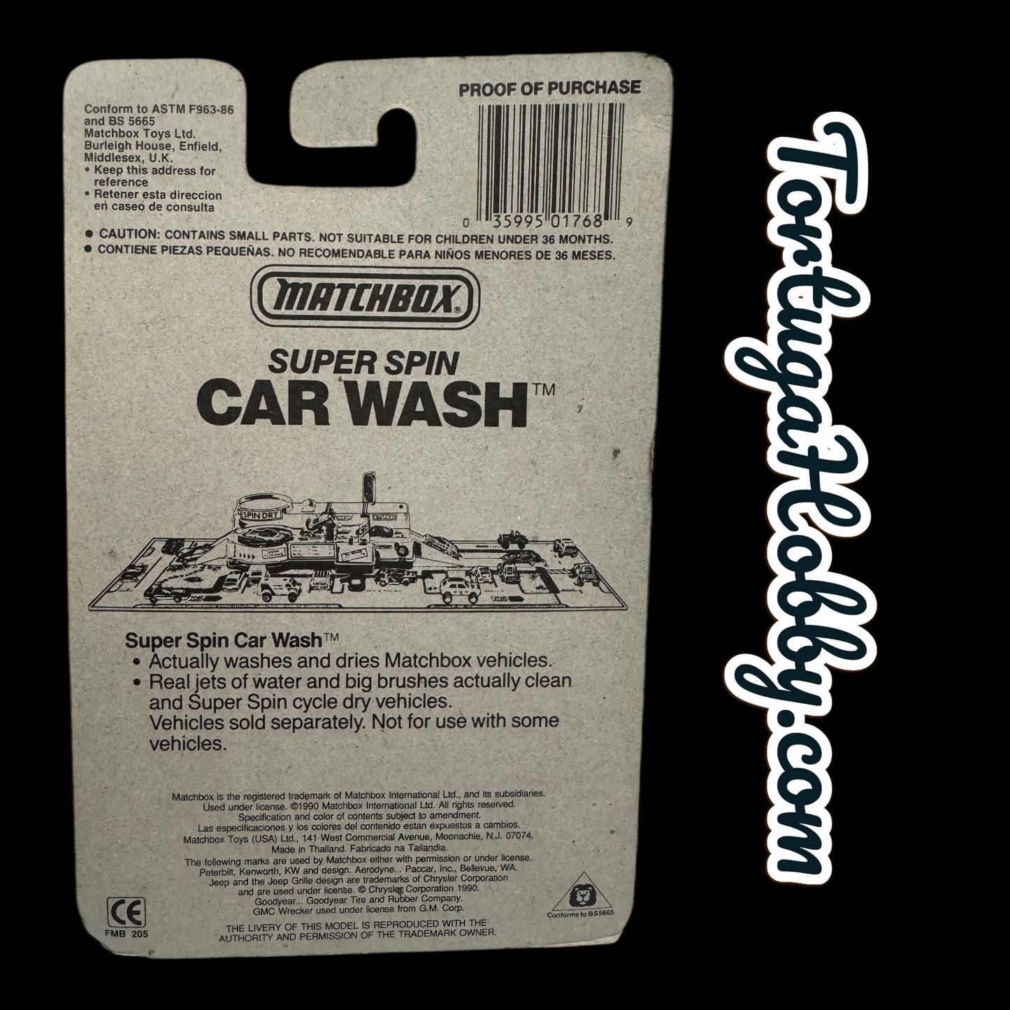 1990 - Matchbox TV News Truck and Breakdown Truck