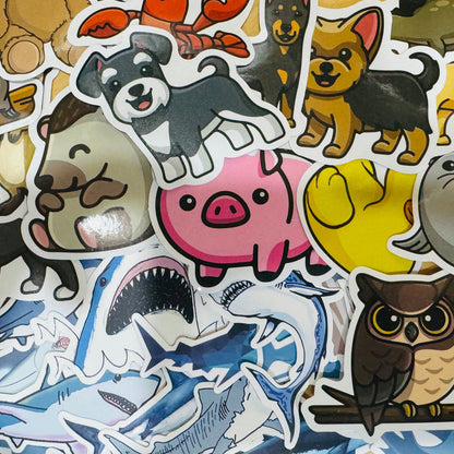 Cute Animal Sticker Packs