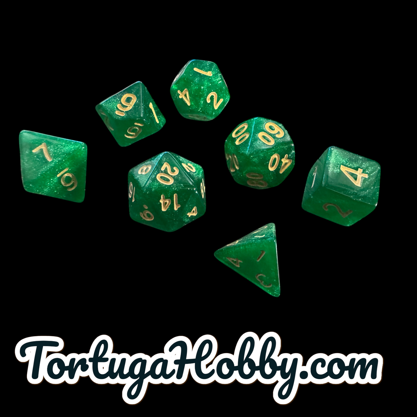 Gaming Dice & Skull Counters for CCG, TCG, Role-Playing and more - All in Metal Tin