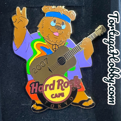2007 - Hard Rock Cafe - Tokyo - 1 Of 300 Teddy Rocker - The Beatles Pin #5