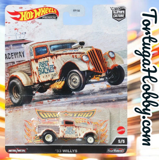 2023 Hot Wheels Drag Strip Demons ‘33 Willys Rust Bucket Car Culture