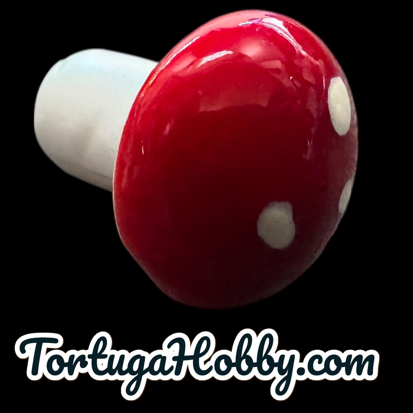 20pc Mushroom & D6 Counters in Glass Jar