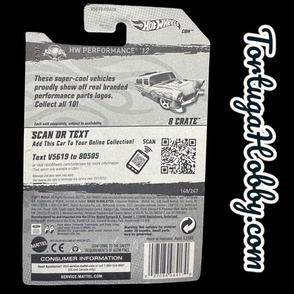 2011 - Hot Wheels - Mainline - Moon Eyes - HW Performance - 8 Crate