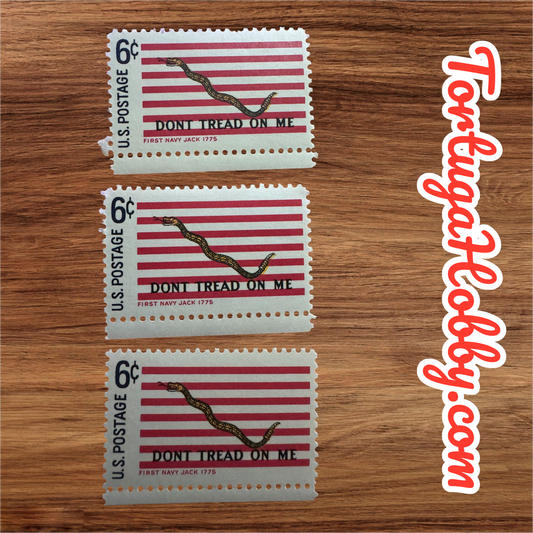 1968 - Don’t Tread On Me - Scott #1354 - 6 Cent Stamp