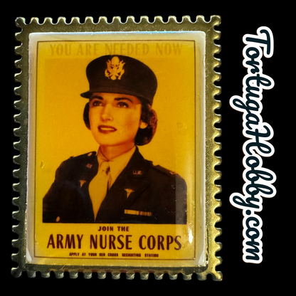 1987 - Strong Woman In The World*  U.S. Postage Stamp Pin 2 Pin Set