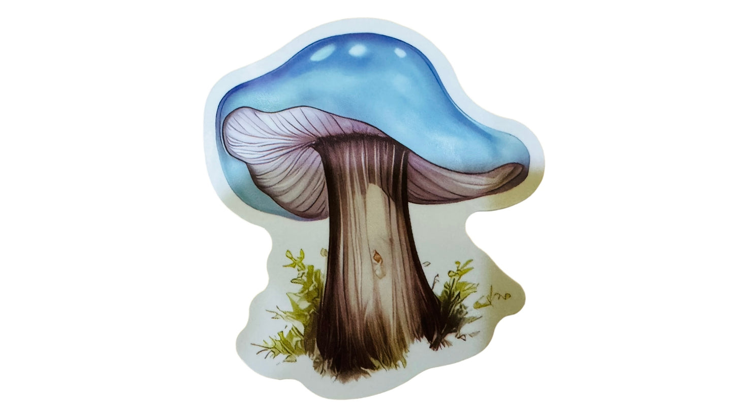 Keyring - Mushroom Sticker & Keyring Gift Pack