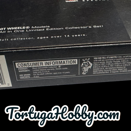 1995 - Hot Wheels - Black Convertible Collection - Target Exclusive