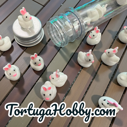 15pc Bunny Cruise Duck Set W/ Official Cruise Duck Pin In Handy Test Tube