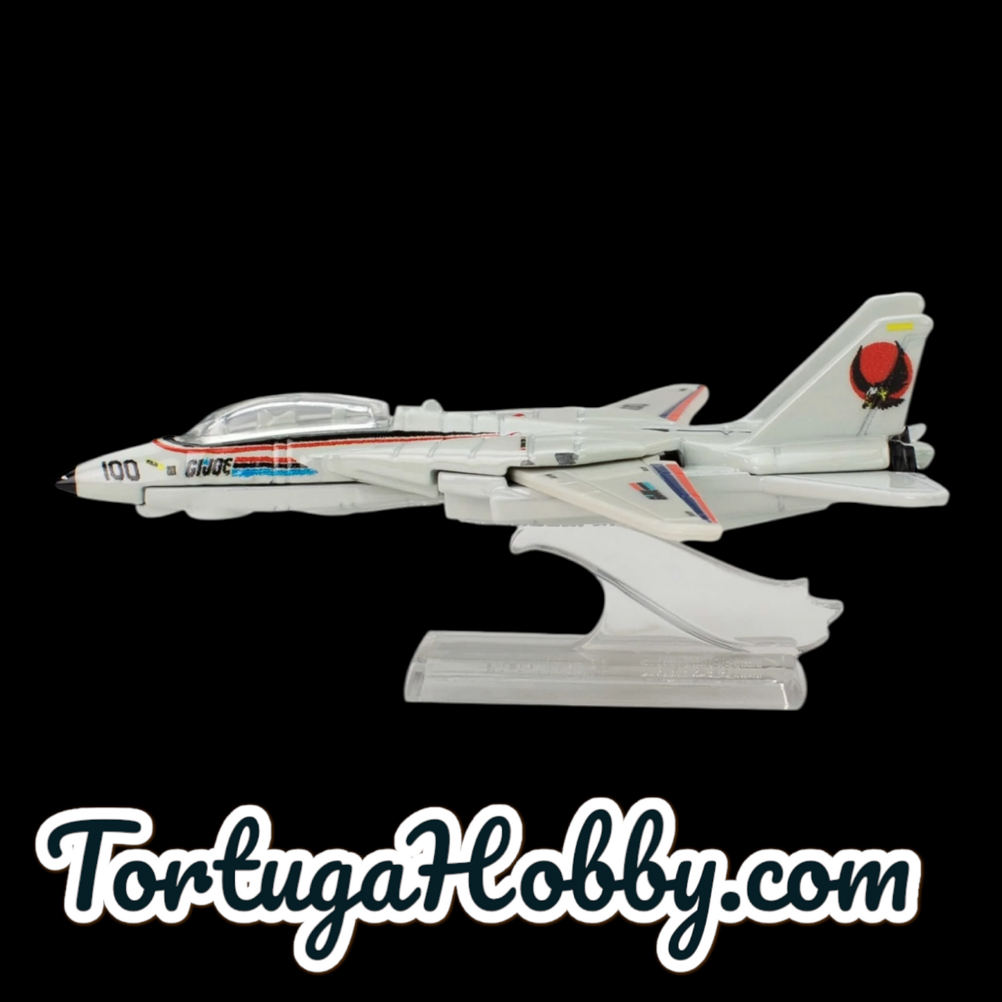 2025 Hot Wheels Premium Pop Culture G.I.JOE Combat Jet Sky Striker (F-14 Tomcat)