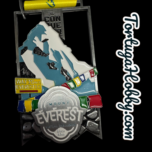 The Conqueror- Mount Everest - High Quality Finishers Medal.