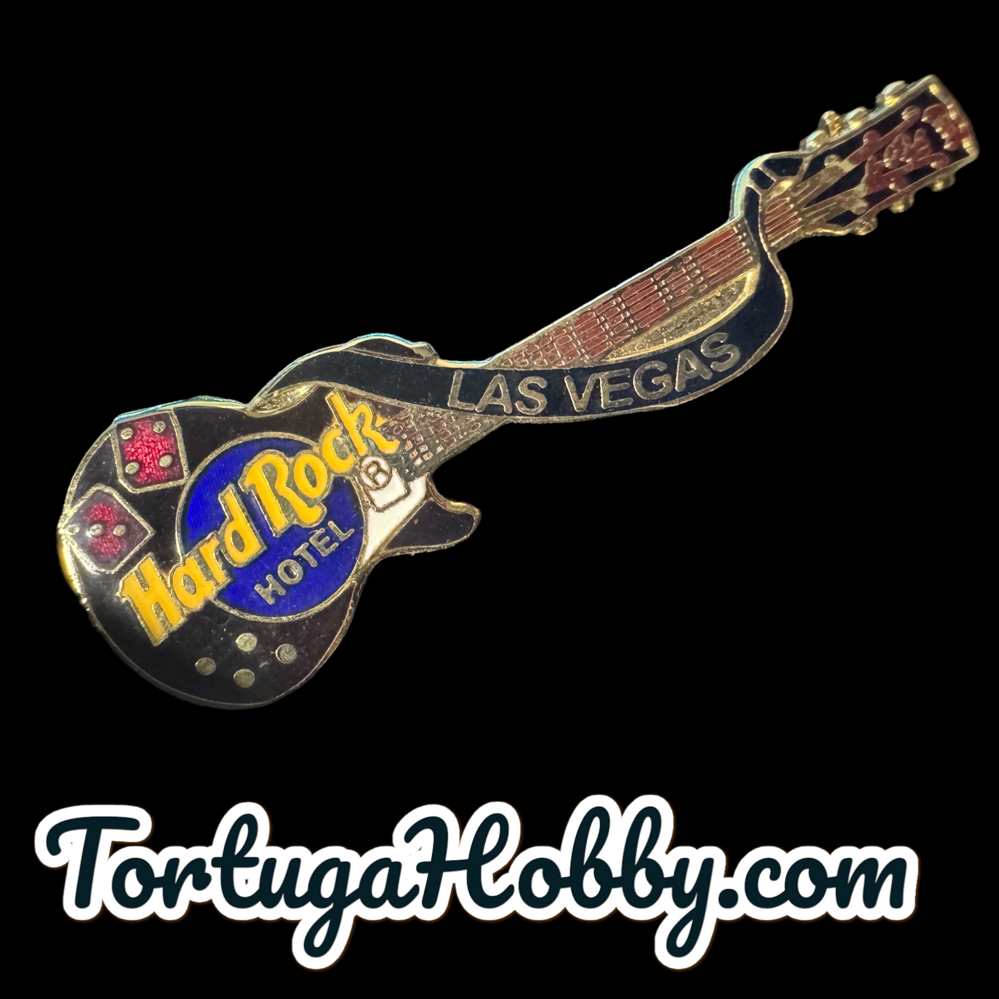 1995 - Hard Rock Cafe - 4 Pin Set - Classic Guitars - Las Vegas