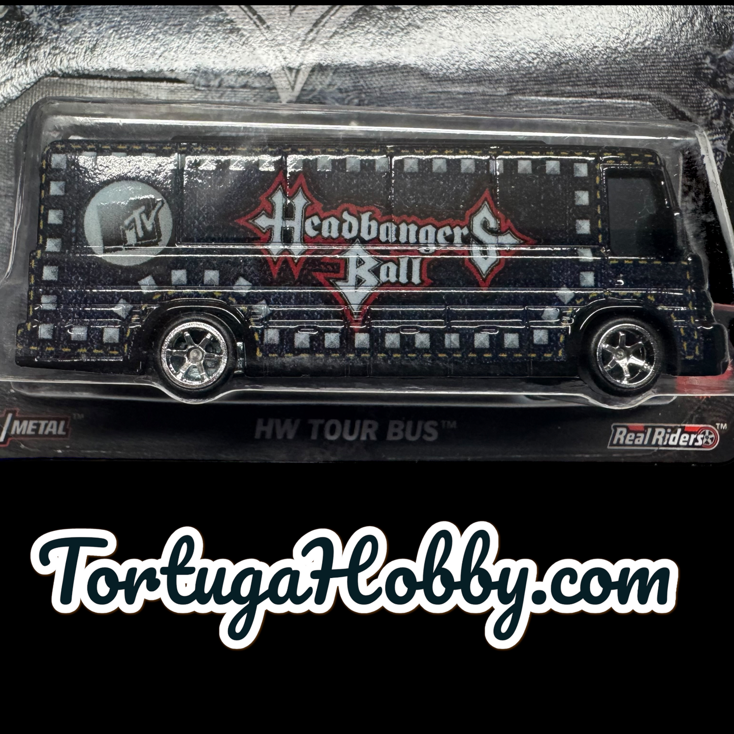 2025 Hot Wheels Pop Culture "MTV Headbangers" Ball HW Tour Bus Model BL64-7C