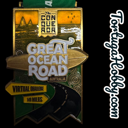 Bling Medal Virtual Adventure - Great Ocean Road Australia - No Box