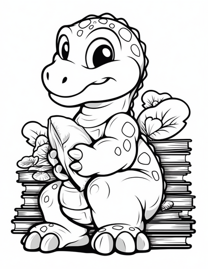 Coloring Book - My Dinosaurs Coloring Book