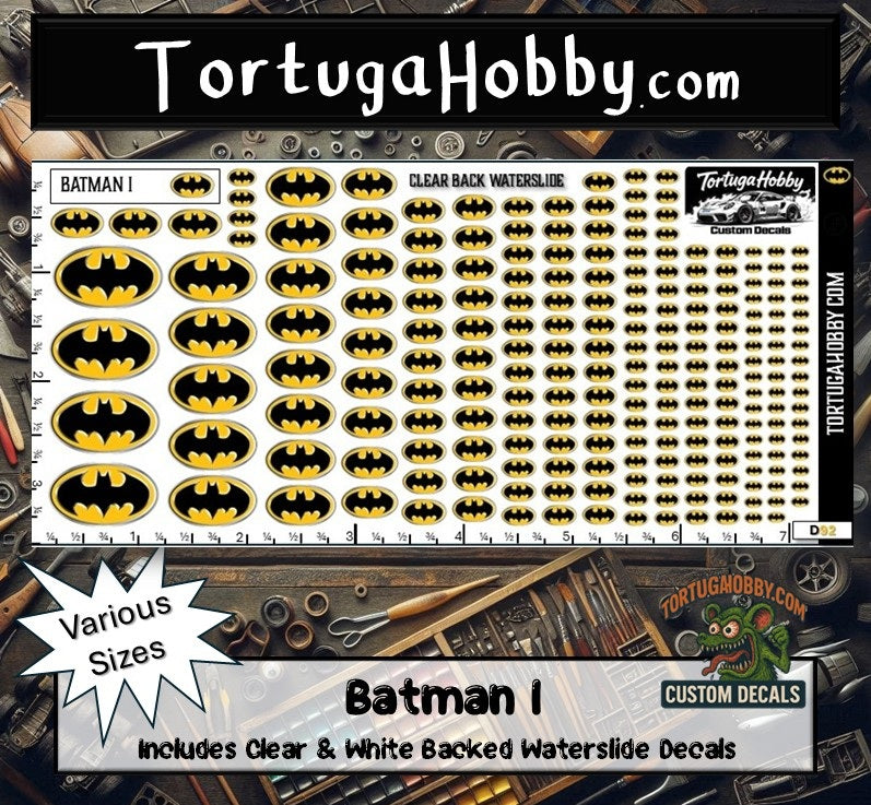 Batman I - Great for Models, Derby or Other Projects